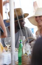 LINDSEY VONN on Vacation in Capri 07/01/2018
