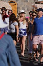 LINDSEY VONN on Vacation in Capri 07/01/2018