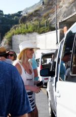 LINDSEY VONN on Vacation in Capri 07/01/2018