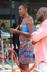 LISA LESLIE at Niecy Nash Walk of Fame Ceremony in Hollywood 07/11/2018