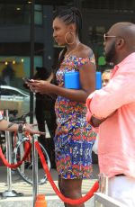 LISA LESLIE at Niecy Nash Walk of Fame Ceremony in Hollywood 07/11/2018