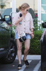 LISA MARIE PRESLEY Leaves a Nail Salon in Los Angeles 07/16/2018