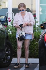 LISA MARIE PRESLEY Leaves a Nail Salon in Los Angeles 07/16/2018