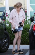 LISA MARIE PRESLEY Leaves a Nail Salon in Los Angeles 07/16/2018