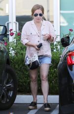 LISA MARIE PRESLEY Leaves a Nail Salon in Los Angeles 07/16/2018