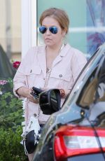 LISA MARIE PRESLEY Leaves a Nail Salon in Los Angeles 07/16/2018