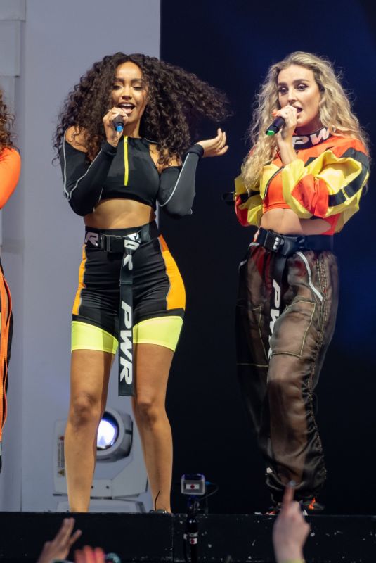 LITTLE MIX at Summer Hits Tour Opening Night in Hove in East Sussex 07/06/2018