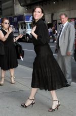 LIV TYLER Arrives at Late Show with Stephen Colbert in New York 07/12/2018