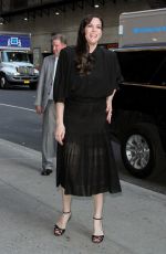LIV TYLER Arrives at Late Show with Stephen Colbert in New York 07/12/2018