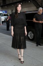 LIV TYLER Arrives at Late Show with Stephen Colbert in New York 07/12/2018