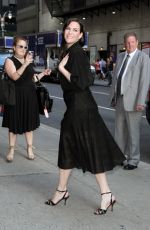 LIV TYLER Arrives at Late Show with Stephen Colbert in New York 07/12/2018