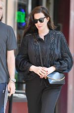 LIV TYLER Leaves Sant Ambroeus in New York 07/12/2018