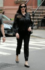 LIV TYLER Leaves Sant Ambroeus in New York 07/12/2018