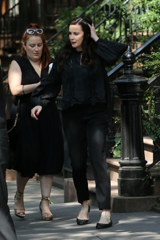 LIV TYLER Out in New York 07/12/2018
