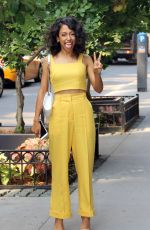 LIZA KOSHY Out in New York 07/16/2018