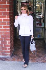 LORI LOUGHLIN at a Nail Salon in Los Angeles 07/16/2018