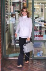 LORI LOUGHLIN at a Nail Salon in Los Angeles 07/16/2018