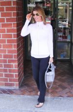 LORI LOUGHLIN at a Nail Salon in Los Angeles 07/16/2018