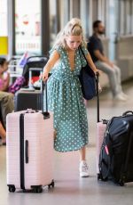 LOTTIE MOSS at Berlin Tegel Airport 07/06/2018