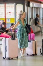 LOTTIE MOSS at Berlin Tegel Airport 07/06/2018