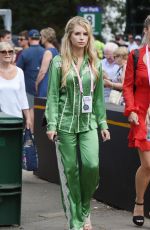 LOTTIE MOSS at Wimbledon Tennis Tournament in London 07/09/2018