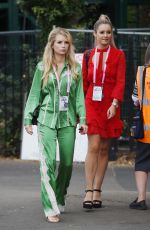 LOTTIE MOSS at Wimbledon Tennis Tournament in London 07/09/2018