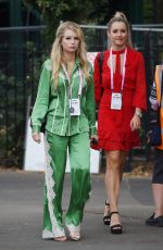 LOTTIE MOSS at Wimbledon Tennis Tournament in London 07/09/2018