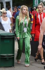 LOTTIE MOSS at Wimbledon Tennis Tournament in London 07/09/2018