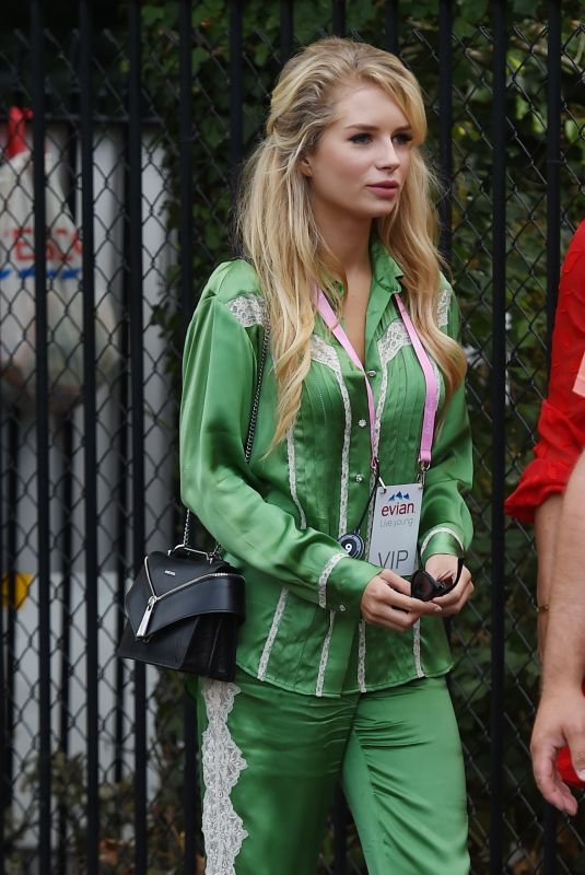 LOTTIE MOSS at Wimbledon Tennis Tournament in London 07/09/2018