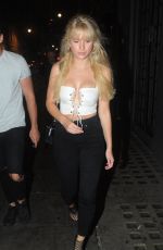 LOTTIE MOSS Night Out in London 07/25/2018
