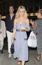 LOTTIE MOSS Out in London 07/16/2018