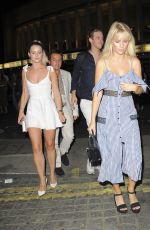 LOTTIE MOSS Out in London 07/16/2018