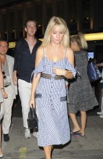 LOTTIE MOSS Out in London 07/16/2018