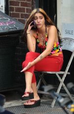 LOURDES LEON Out in New York 07/28/2018