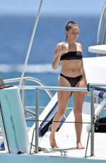 LUCIA LOI in Bikini at a Boat in Barbados 07/23/2018