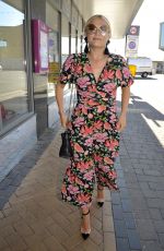 LUCY FALLON Arrives at Viva Showbar in Blackpool 07/09/2018