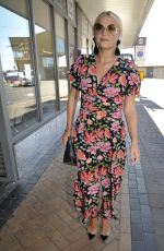 LUCY FALLON Arrives at Viva Showbar in Blackpool 07/09/2018