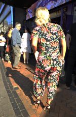 LUCY FALLON Arrives at Viva Showbar in Blackpool 07/09/2018