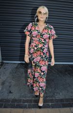 LUCY FALLON Arrives at Viva Showbar in Blackpool 07/09/2018
