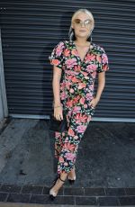 LUCY FALLON Arrives at Viva Showbar in Blackpool 07/09/2018