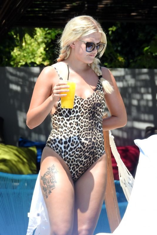 LUCY FALLON in Bikini and Swimsuit on Vacation in Cyprus 06/22/2018