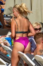 LUCY FALLON in Bikini on Vacation in Mykonos 07/01/2018