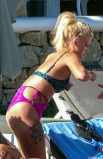LUCY FALLON in Bikini on Vacation in Mykonos 07/01/2018