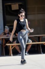 LUCY HALE Arrives at Dentist Office in Los Angeles 07/19/2018