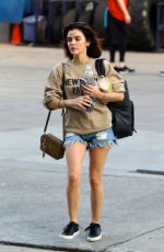 LUCY HALE at Muay Thai Class in Hollywood 07/17/2018