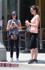 LUCY HALE Leaves a Gym in Studio City 07/20/2018