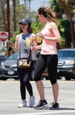 LUCY HALE Leaves a Gym in Studio City 07/20/2018