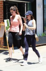LUCY HALE Leaves a Gym in Studio City 07/20/2018
