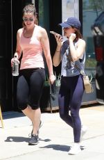 LUCY HALE Leaves a Gym in Studio City 07/20/2018