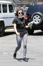 LUCY HALE Out and About in Los Angeles 07/19/2018